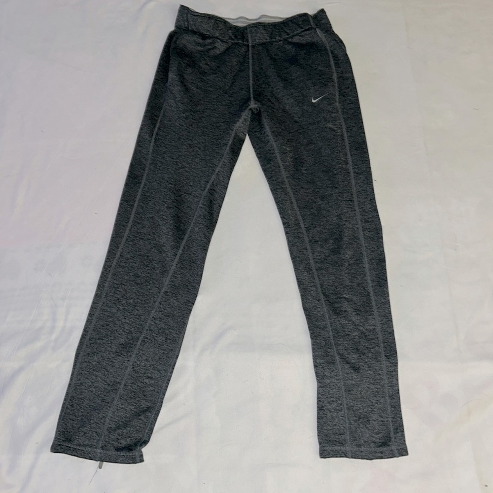 Grey Nike sweatpants